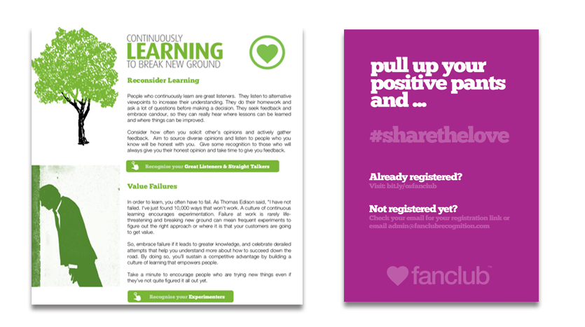 Values Messaging & Awareness Campaigns